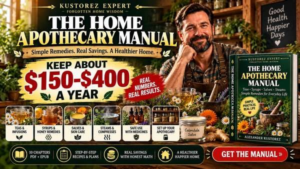 Cover of The Home Apothecary Manual