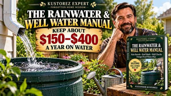 Cover of The Rainwater & Well Water Manual